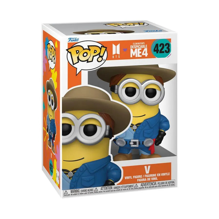 FUN85969 Minions x BTS - V Pop! Vinyl - Funko - Titan Pop Culture