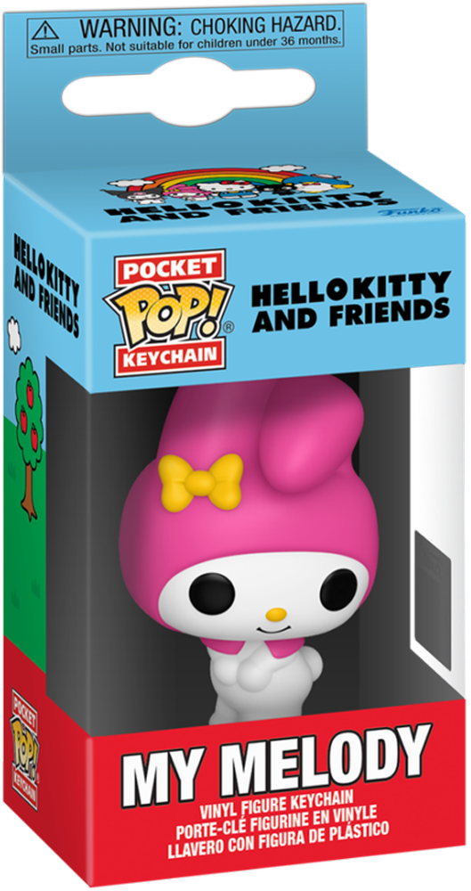 Hello Kitty - My Melody Pop! Keychain