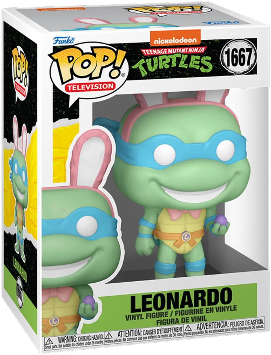 FUN86043 Teenage Mutant Ninja Turtles - Leo Easter Pop! Vinyl - Funko - Titan Pop Culture