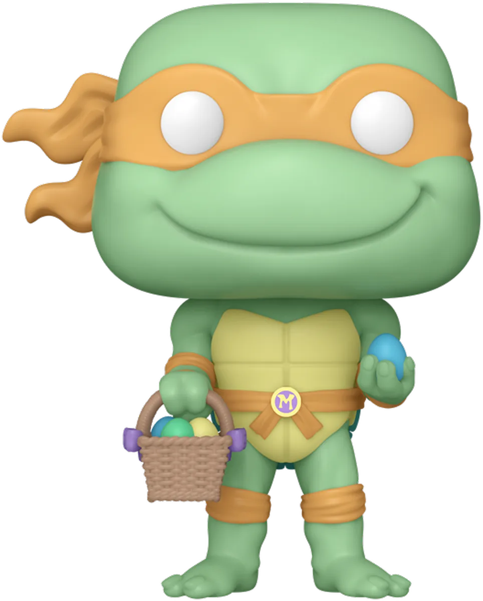 FUN86044 Teenage Mutant Ninja Turtles - Michelangelo Easter Pop! Vinyl - Funko - Titan Pop Culture