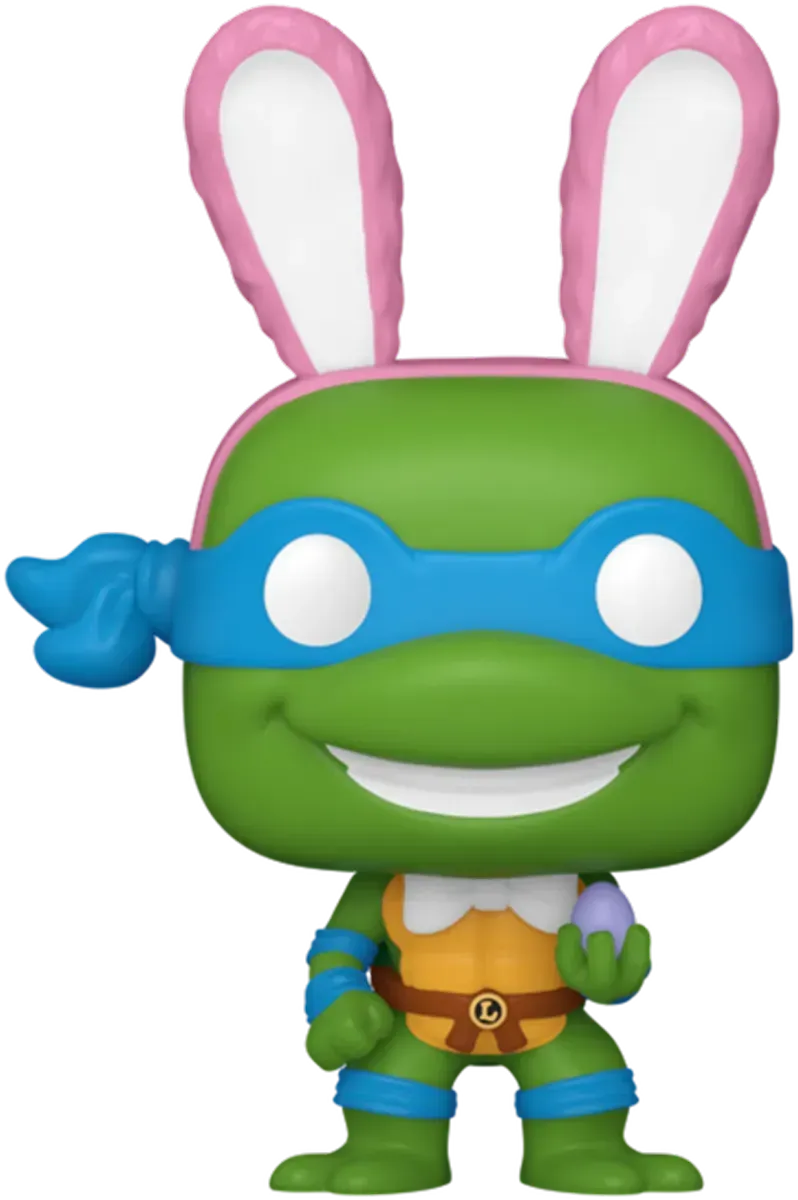 FUN86046 Teenage Mutant Ninja Turtles - Leo Easter Pocket Pop! Vinyl - Funko - Titan Pop Culture