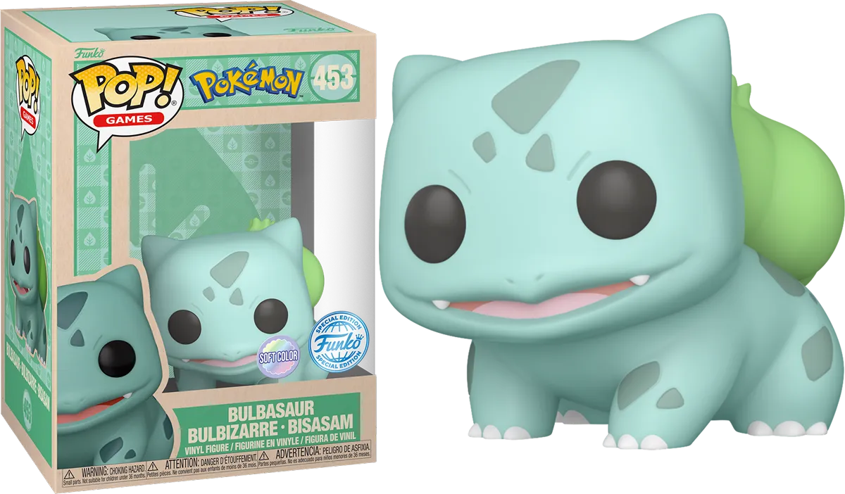 Pokemon - Bulbasaur (Pastel) Pop! Vinyl [RS]