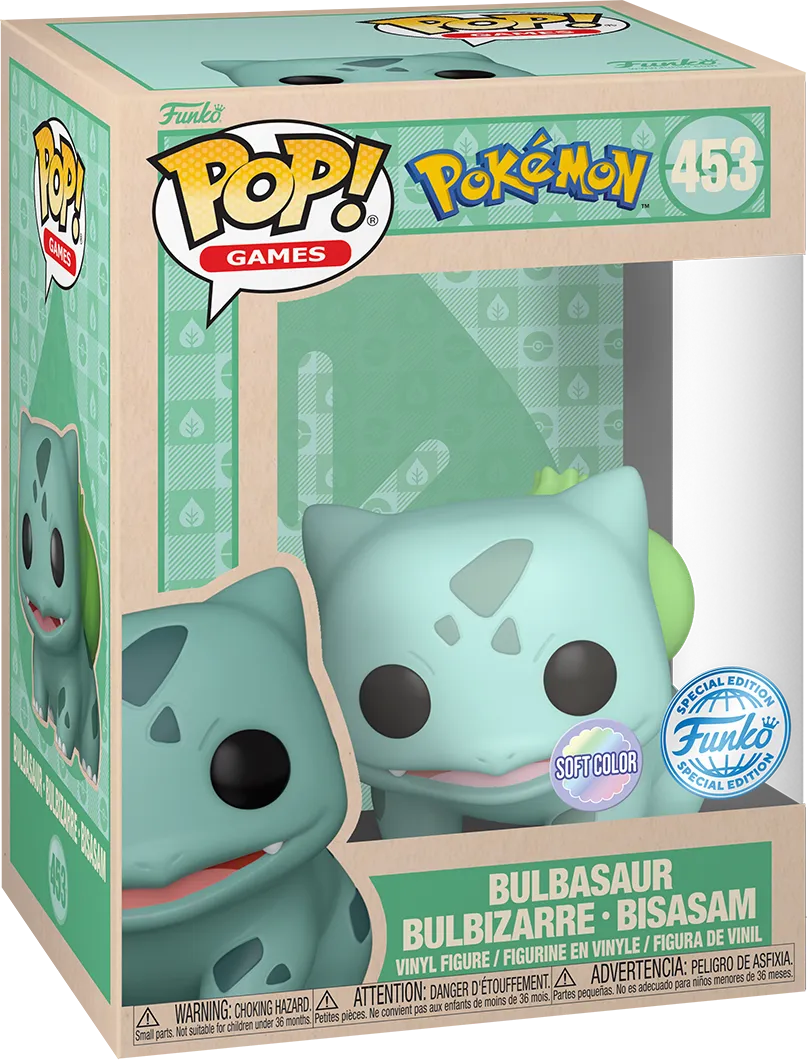 Pokemon - Bulbasaur (Pastel) Pop! Vinyl [RS]