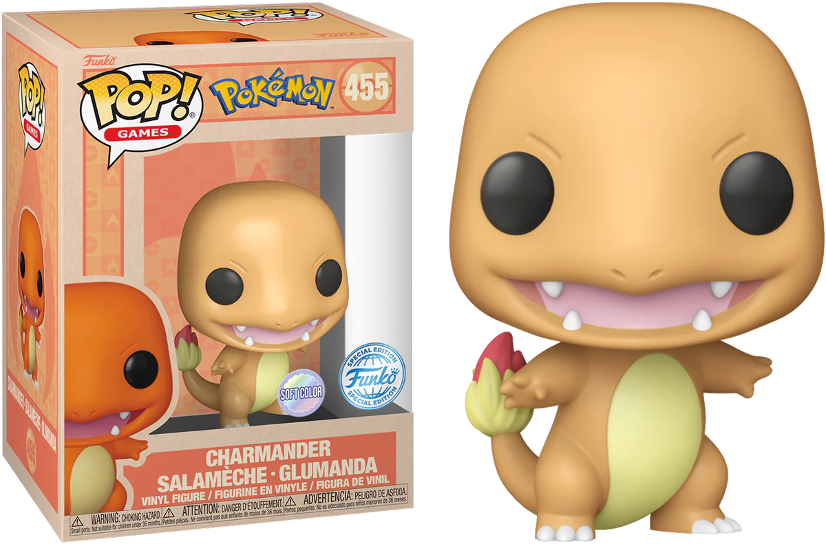 FUN86066 Pokemon - Charmander (Pastel) US Exclusive Pop! Vinyl [RS] - Funko - Titan Pop Culture