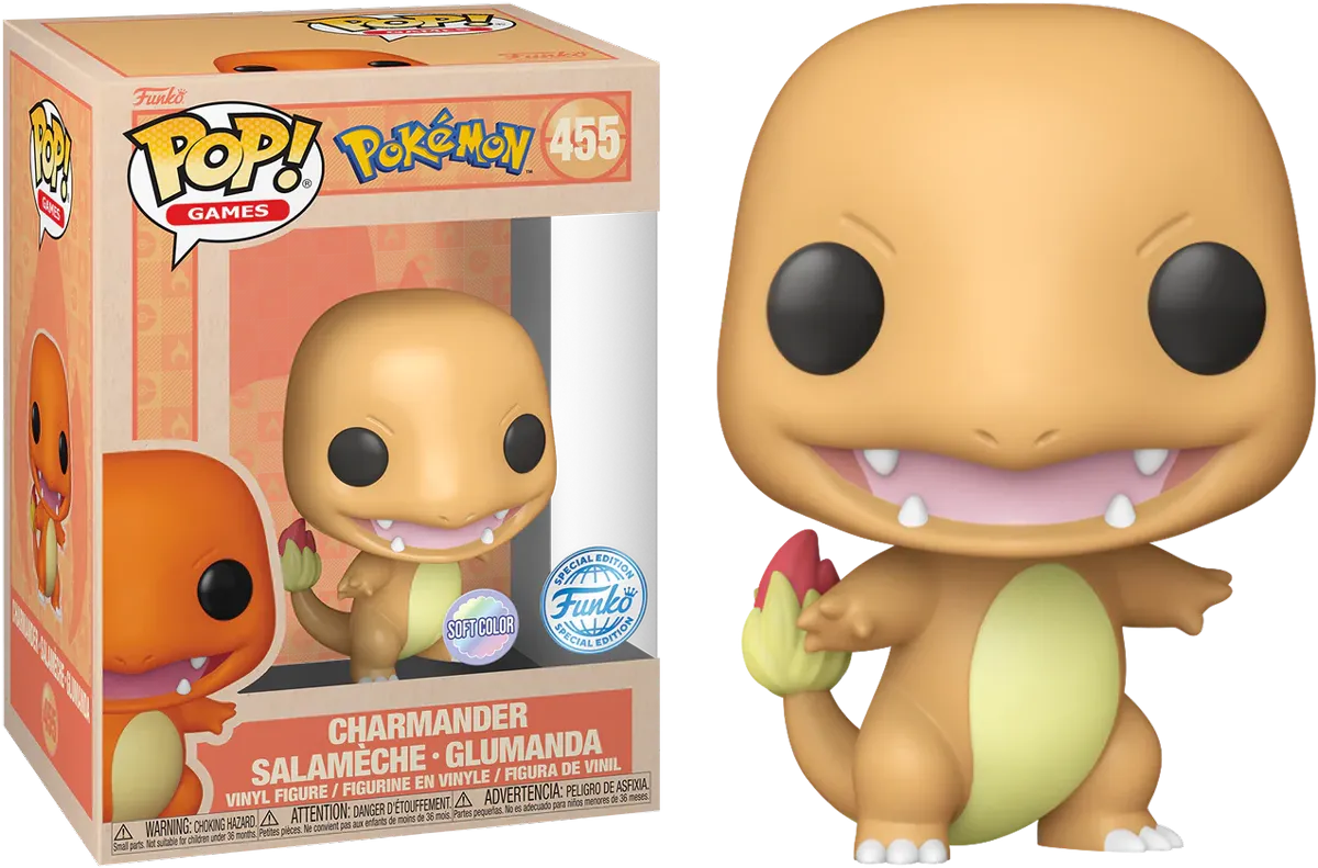 FUN86066 Pokemon - Charmander (Pastel) US Exclusive Pop! Vinyl [RS] - Funko - Titan Pop Culture