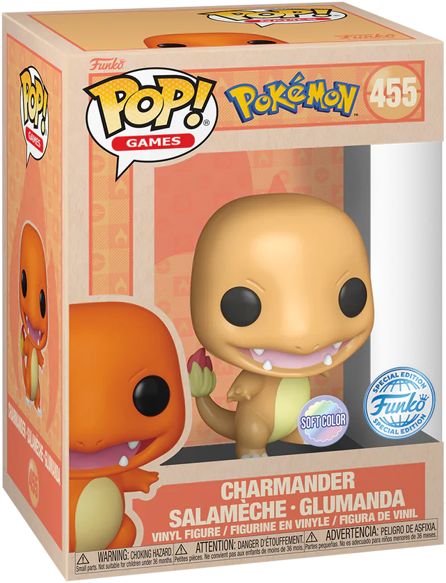 FUN86066 Pokemon - Charmander (Pastel) US Exclusive Pop! Vinyl [RS] - Funko - Titan Pop Culture