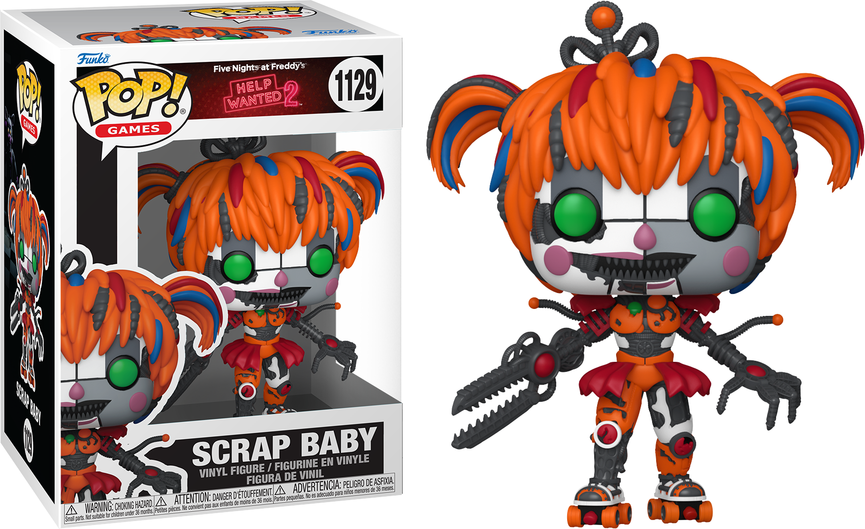 Five Nights At Freddy's: Help Wanted 2 - Scrap Baby Pop! Vinyl