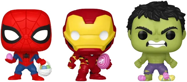 FUN86143 Marvel Comics - Easter Pocket Pop! 3-Pack - Funko - Titan Pop Culture