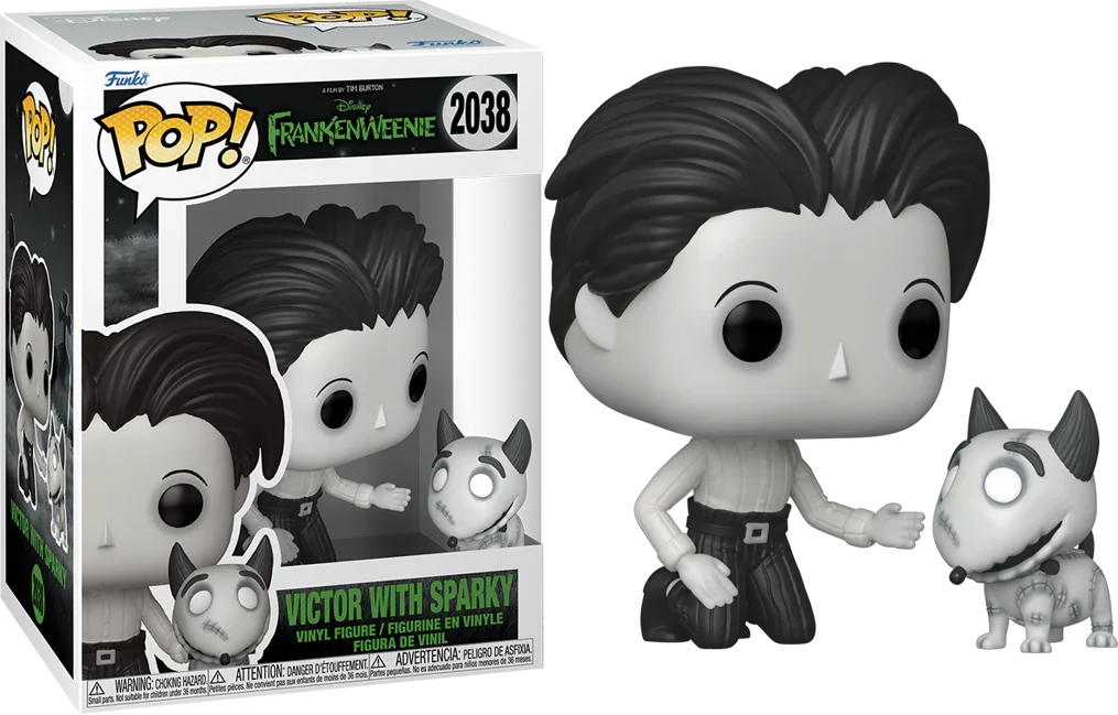 Frankenweenie - Sparky with Victor Pop! Vinyl
