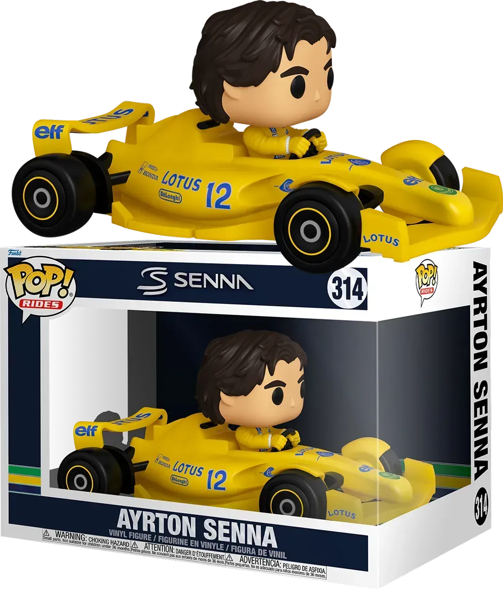 FUN86181 Formula 1: Lotus - Ayrton Senna Pop! Ride Deluxe - Funko - Titan Pop Culture