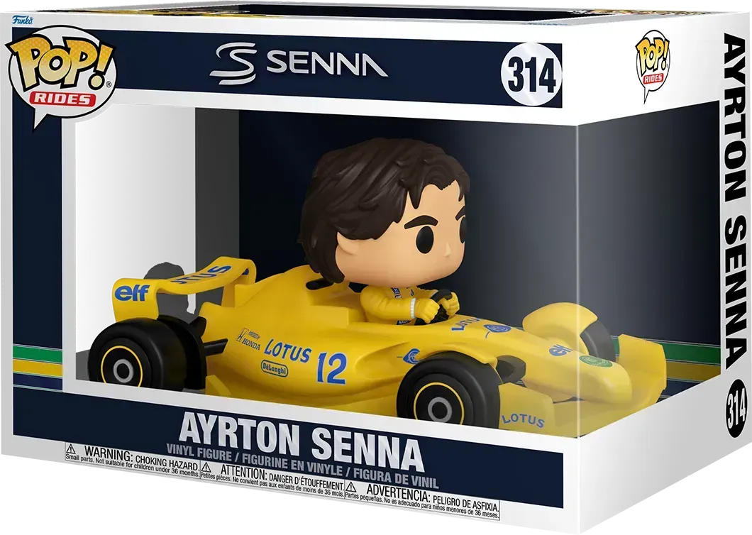 FUN86181 Formula 1: Lotus - Ayrton Senna Pop! Ride Deluxe - Funko - Titan Pop Culture