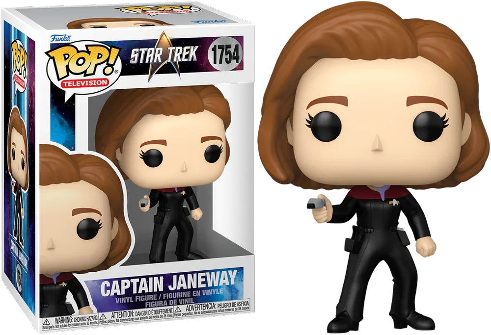 FUN86249 Star Trek: Voyager - Captain Janeway Pop! Vinyl - Funko - Titan Pop Culture