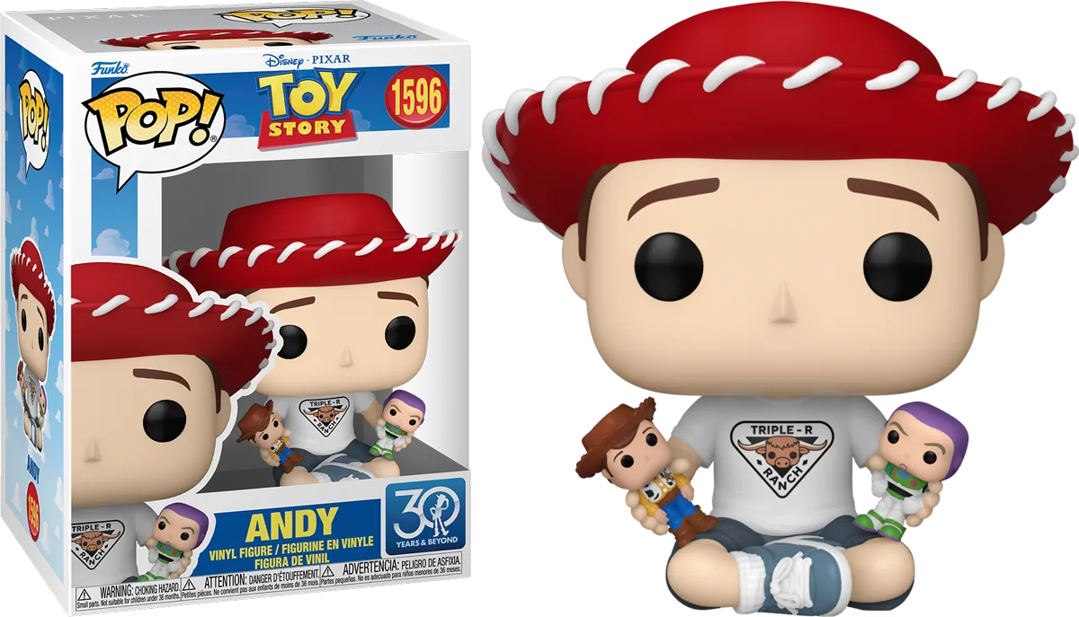 FUN86273 Toy Story - Andy 30th Anniversary Pop! Vinyl - Funko - Titan Pop Culture