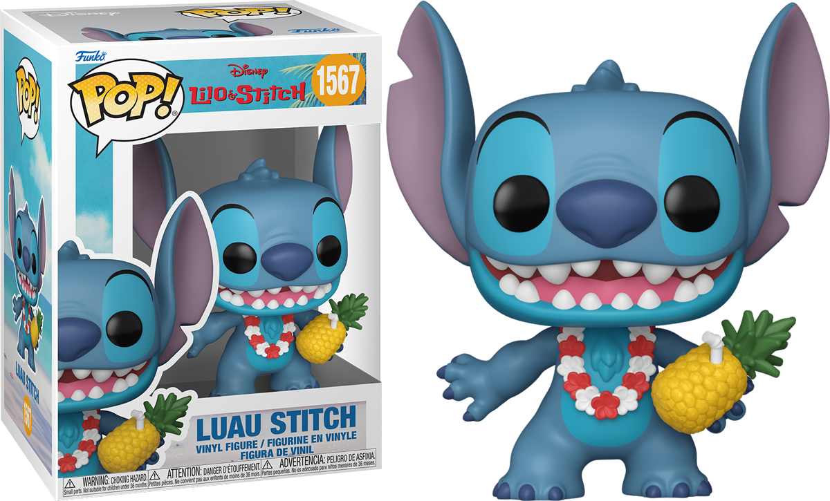 FUN86275 Lilo & Stitch - Luau Stitch Pop! Vinyl - Funko - Titan Pop Culture