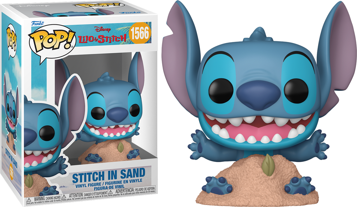 FUN86276 Lilo & Stitch - Stitch in Sand Pop! Vinyl - Funko - Titan Pop Culture