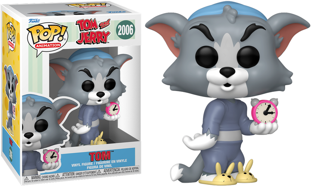 FUN86282 Tom & Jerry - Tom (Pyjamas) Pop! Vinyl - Funko - Titan Pop Culture