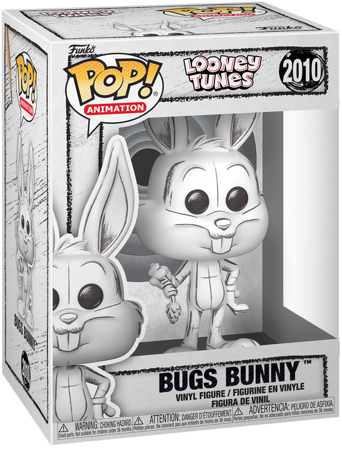 Looney Tunes: Sketched - Bugs Bunny Pop! Vinyl