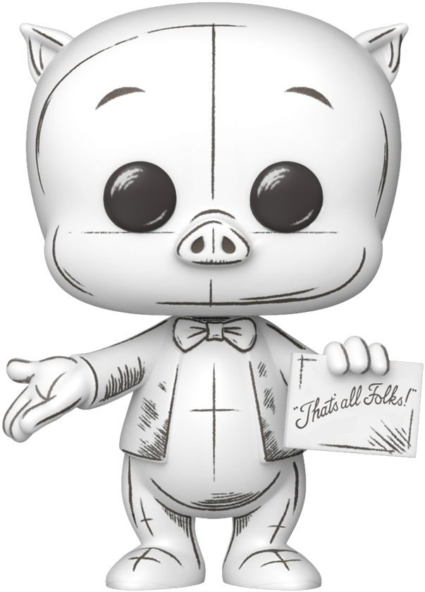 Looney Tunes: Sketched - Porky Pig Pop! Vinyl