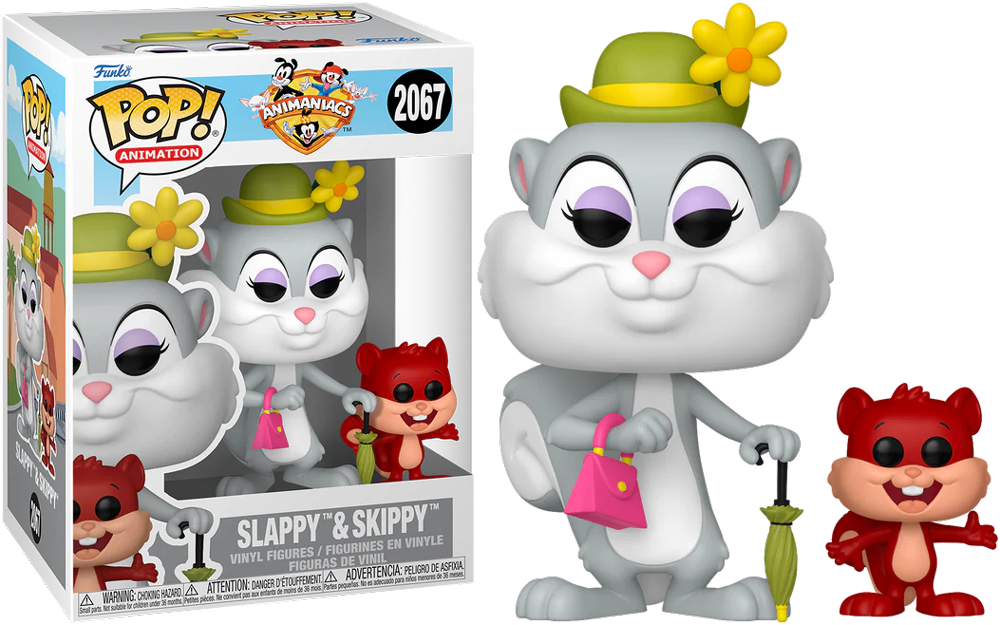 Animaniacs - Slappy with Skippy Pop! Vinyl