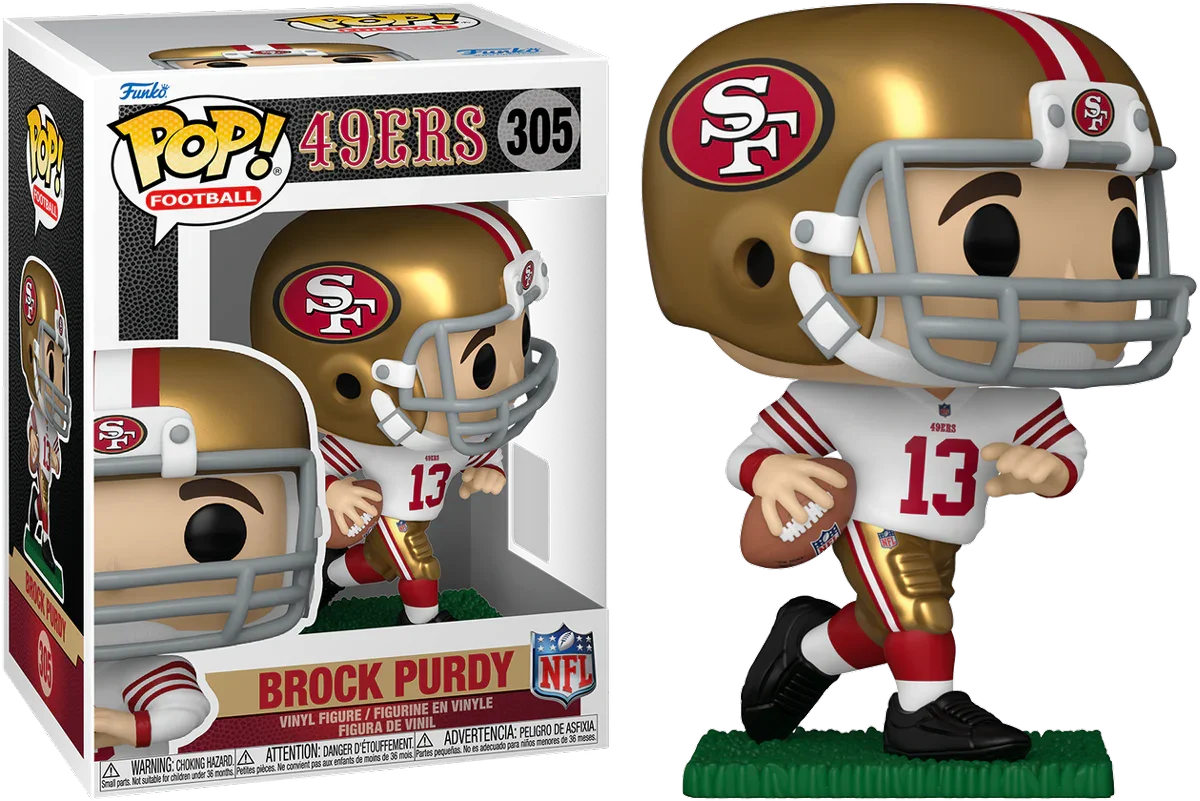 NFL: 49ers - Brock Purdy Pop! Vinyl