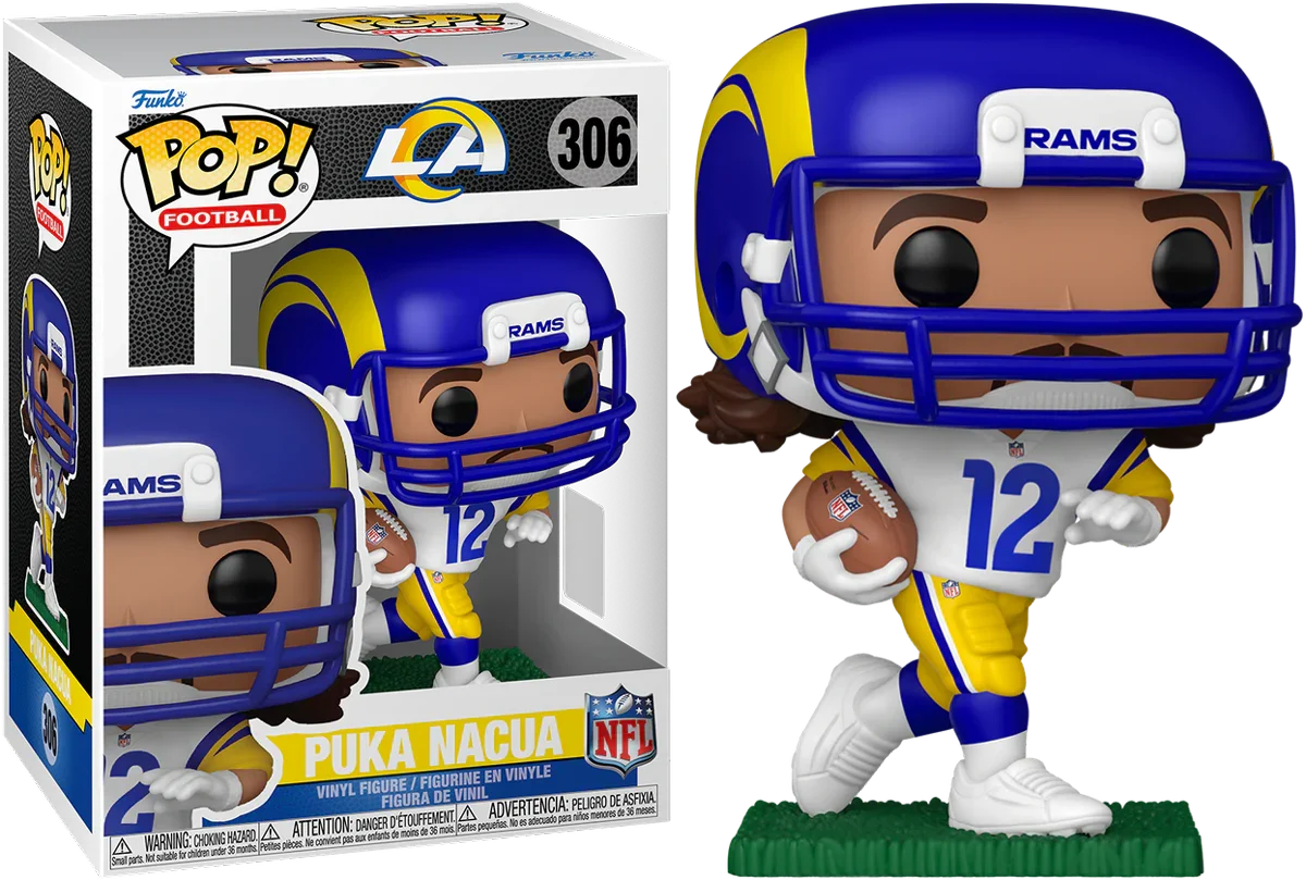 NFL: Rams - Puka Nacua Pop! Vinyl