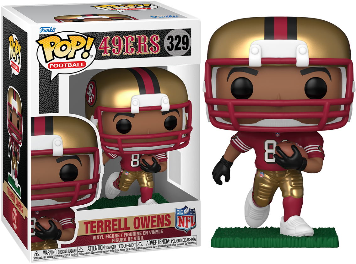 NFL: Legends - Terrell Owens (49ers) Pop! Vinyl
