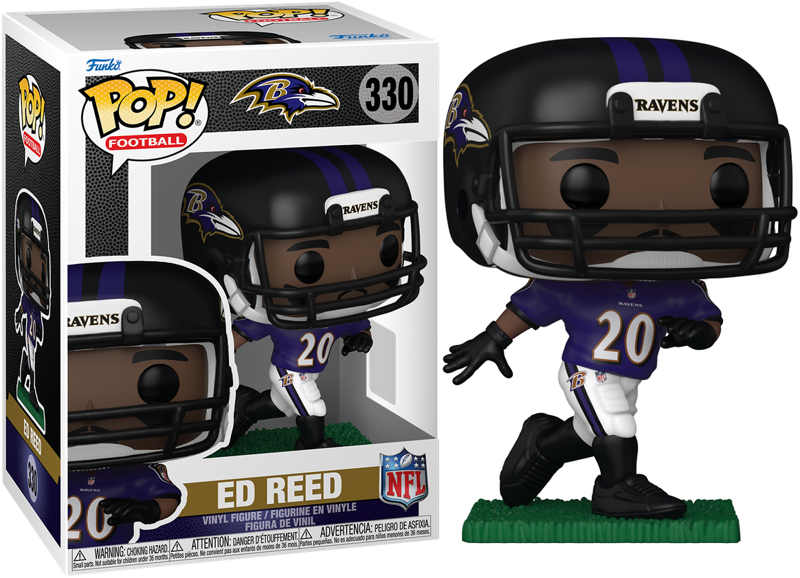 NFL: Legends - Ed Reed (Ravens) Pop! Vinyl