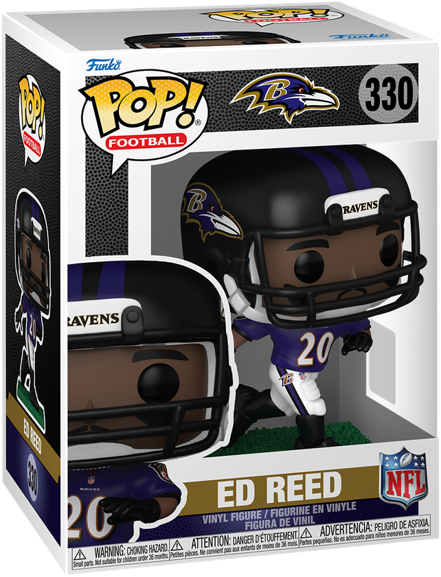 NFL: Legends - Ed Reed (Ravens) Pop! Vinyl