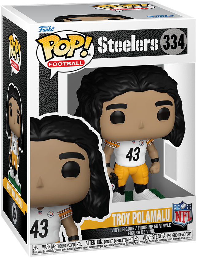 NFL: Legends - Troy Polamalu (Steelers) Pop! Vinyl