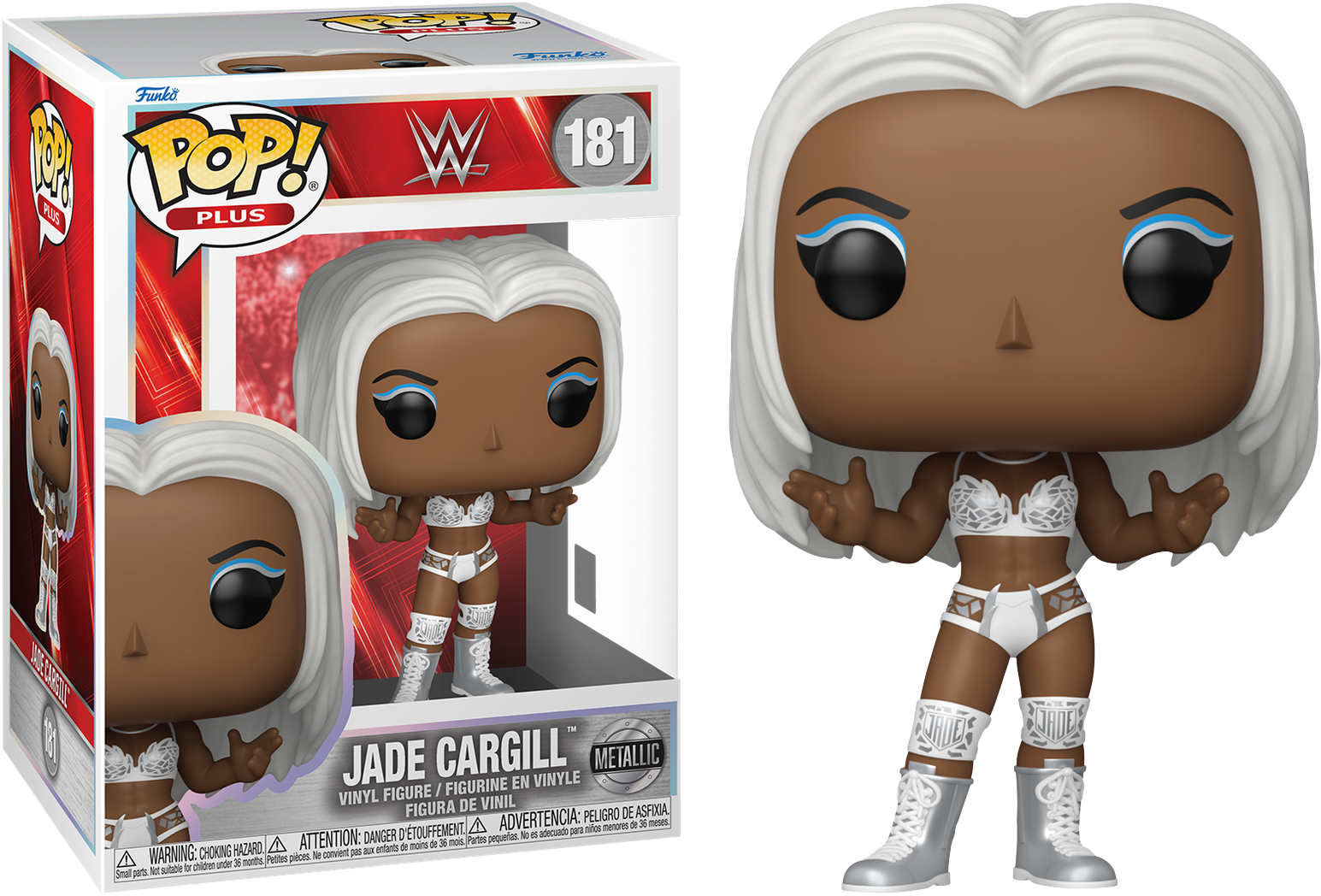 WWE - Jade Cargill (Metallic) Pop! Vinyl