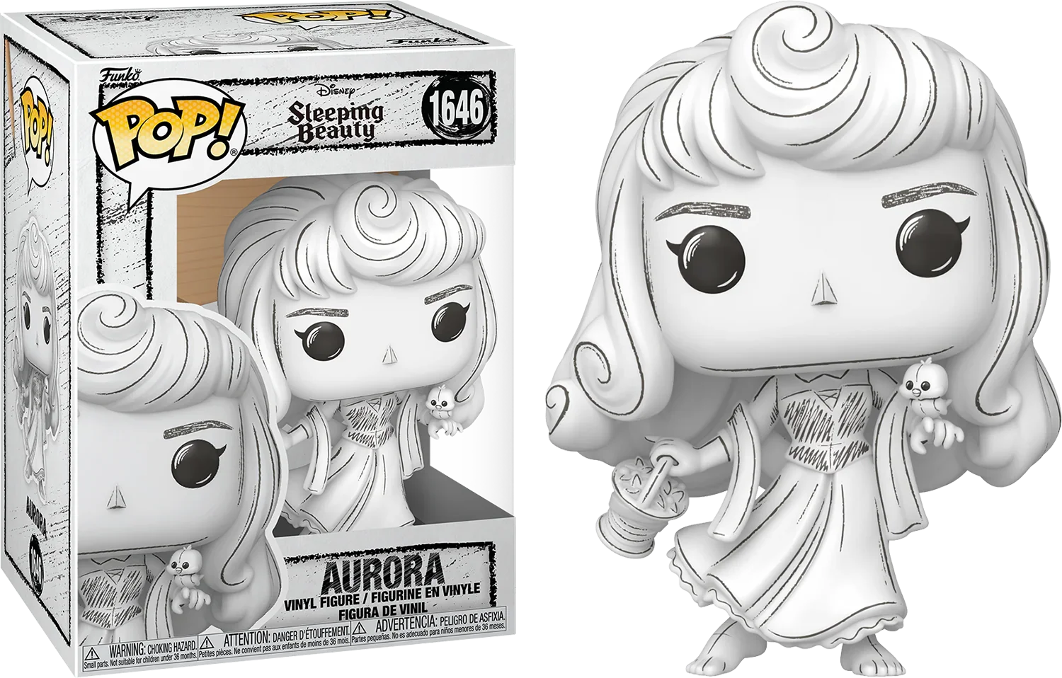 Disney: Sketched - Aurora Pop! Vinyl