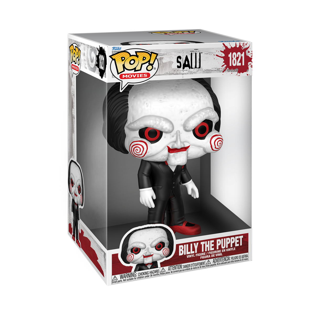Saw: 10th Anniversary - Billy 10" Pop! Vinyl