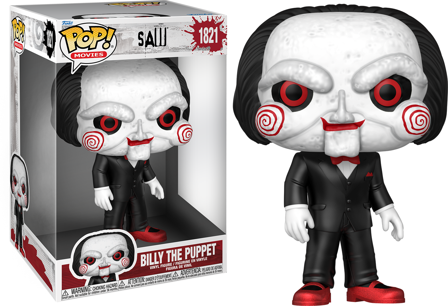 Saw: 10th Anniversary - Billy 10" Pop! Vinyl