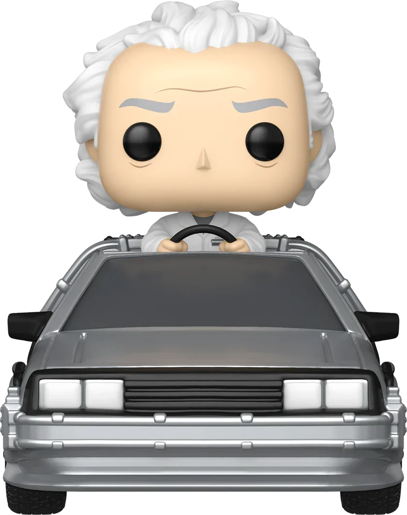 Back to the Future - Doc with Time Machine Pop! Vinyl Ride