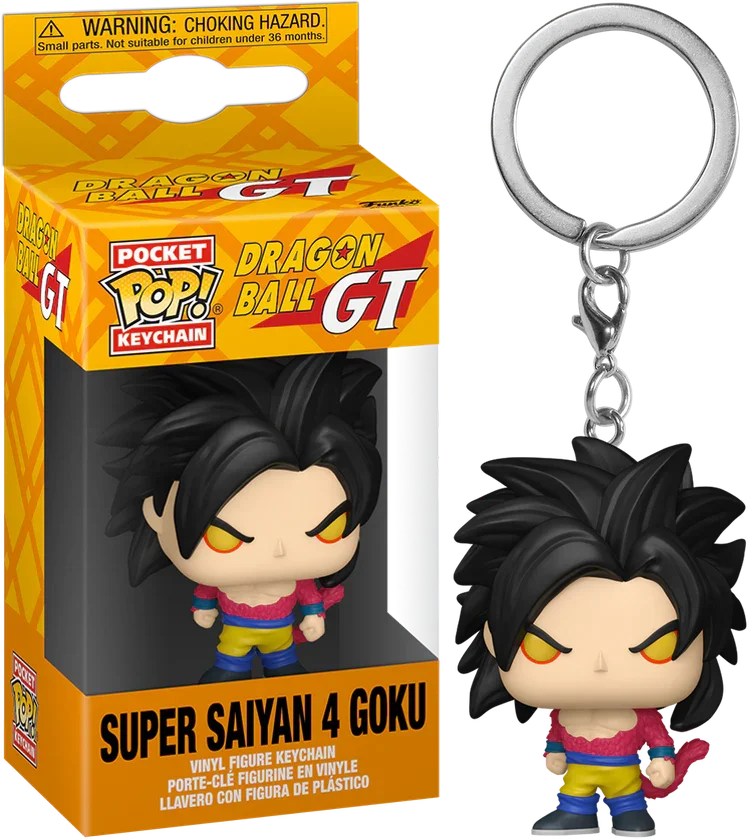 Dragon Ball: GT - Super Saiyan 4 Goku Pop! Keychain