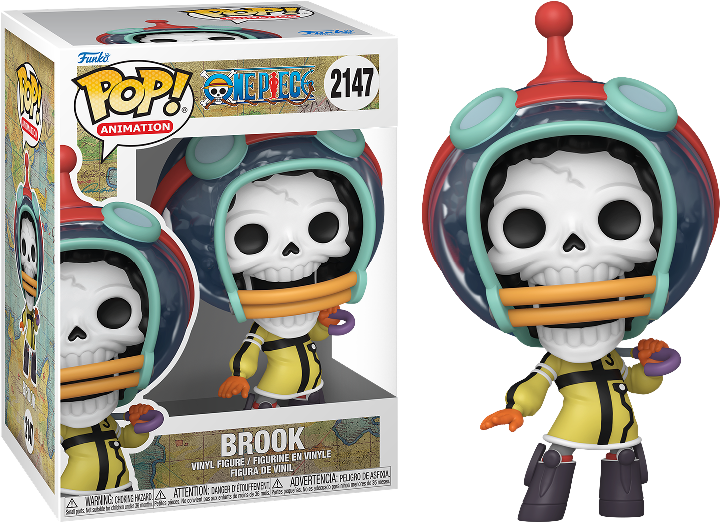 One Piece - Brook (Egghead) Pop! Vinyl