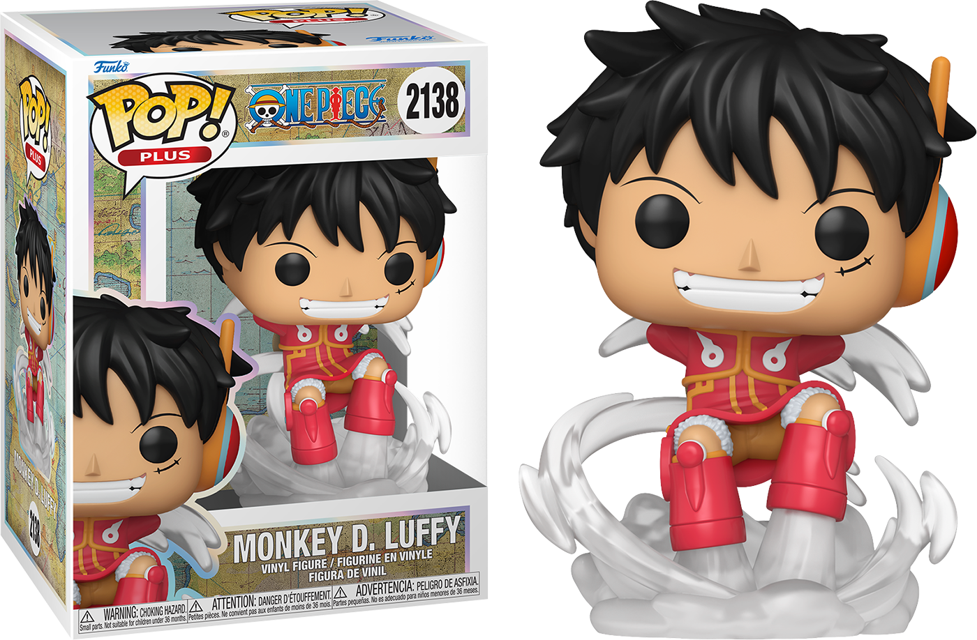 One Piece - Luffy (Egghead) Pop! Plus