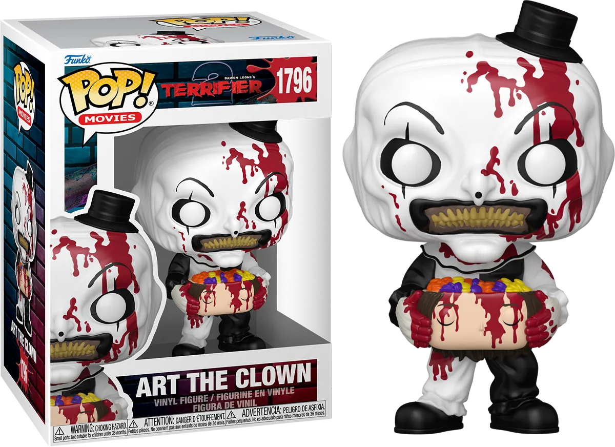 Terrifier - Art the Clown (with Decapitated Head) Pop! Vinyl
