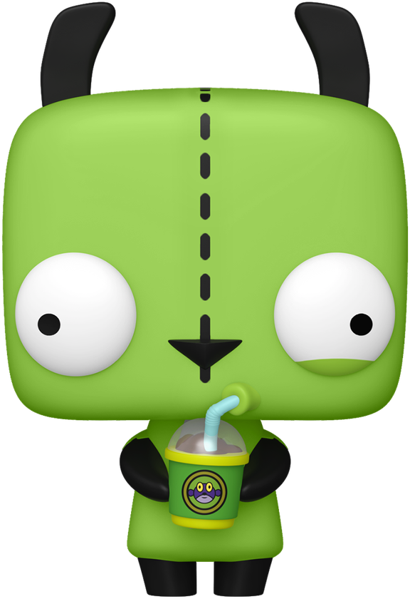 Invader Zim - GIR (with Drink) Pop! Vinyl