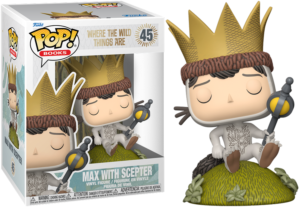 Where the Wild Things Are - Max with Scepter Pop! Premium