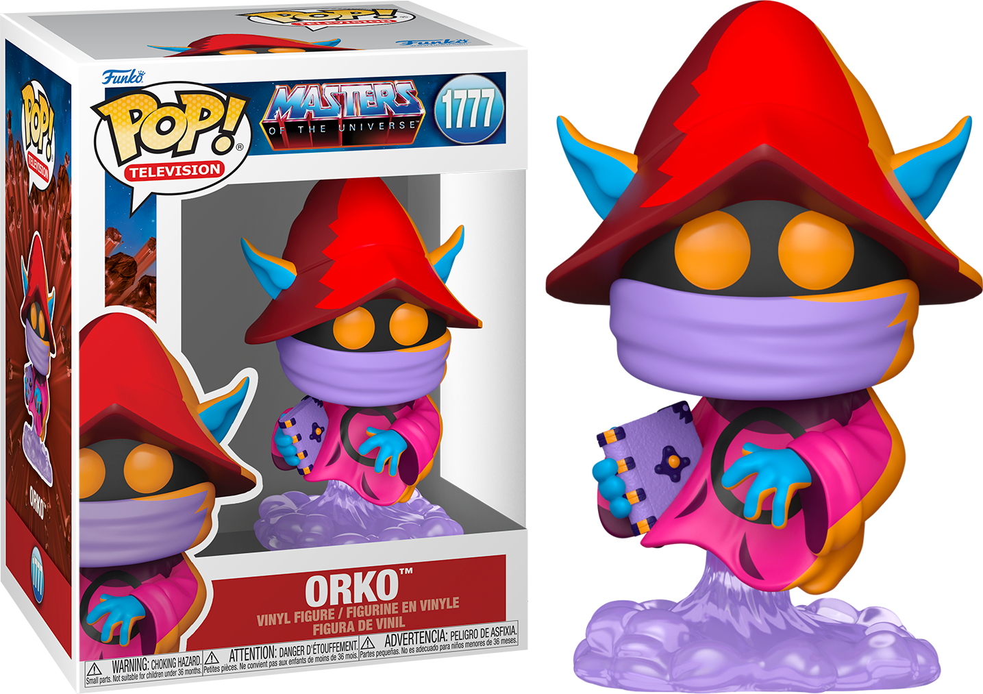 Masters of The Universe - Orko (Retro Neon Deco) Pop! Vinyl