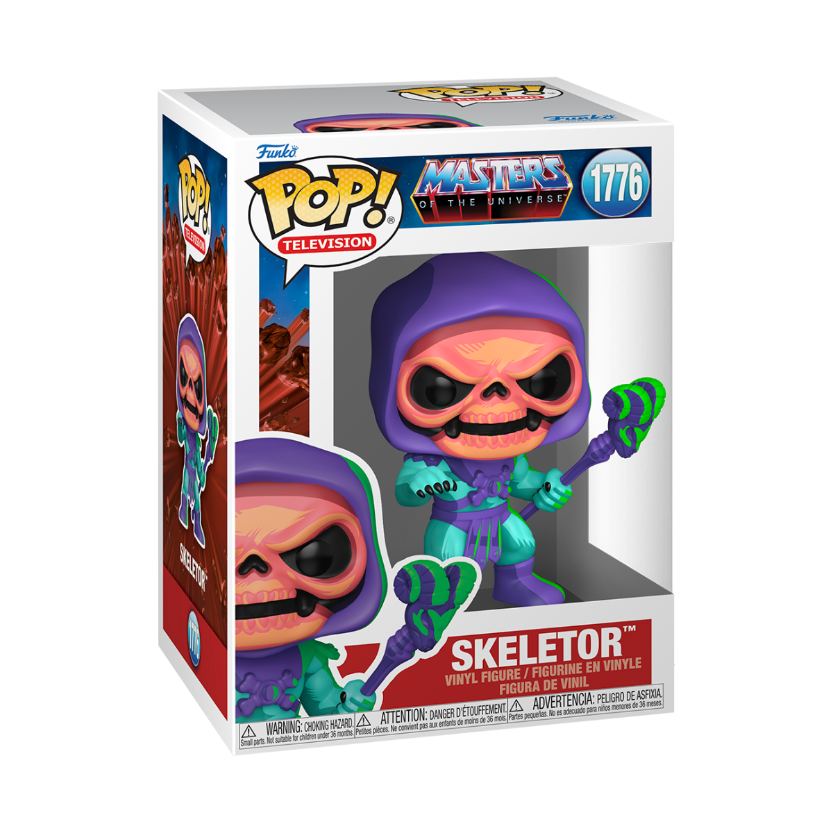 Masters of The Universe - Skeletor (Retro Neon Deco) Pop! Vinyl