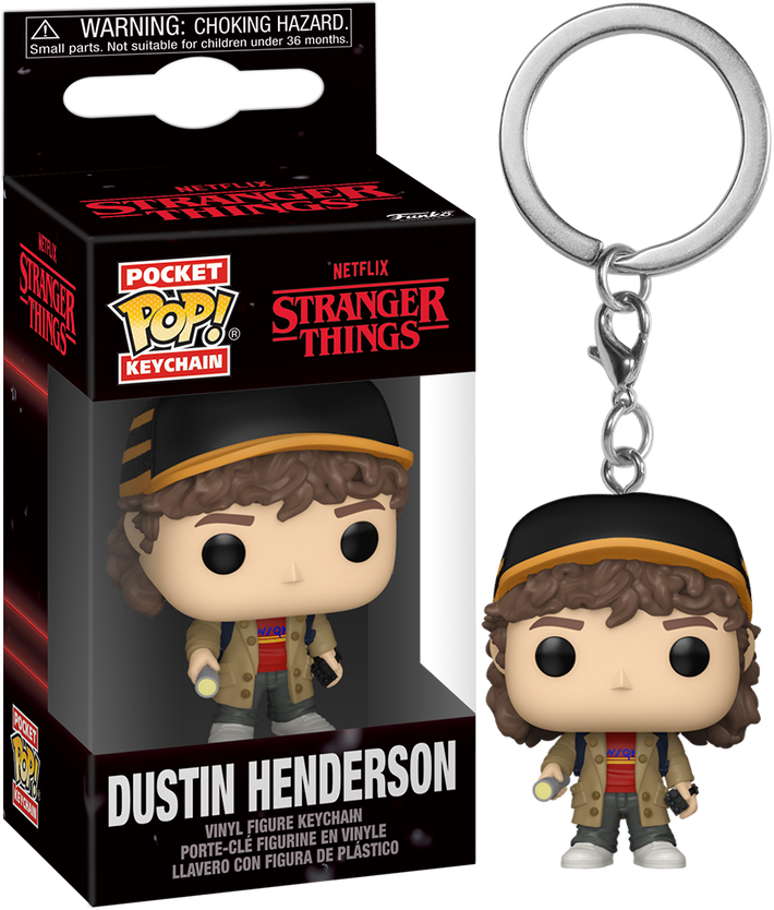 Stranger Things - Dustin Henderson Pop! Keychain