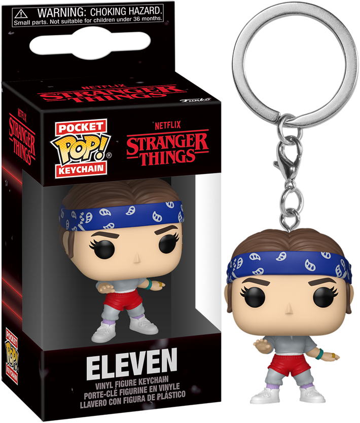 Stranger Things - Eleven with Bandana Pop! Keychain