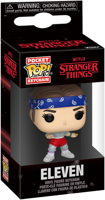 Stranger Things - Eleven with Bandana Pop! Keychain