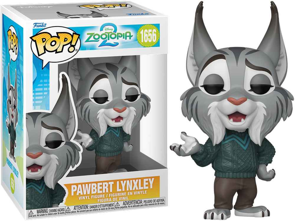 Zootopia 2 - Pawbert Lynxley Pop! Vinyl