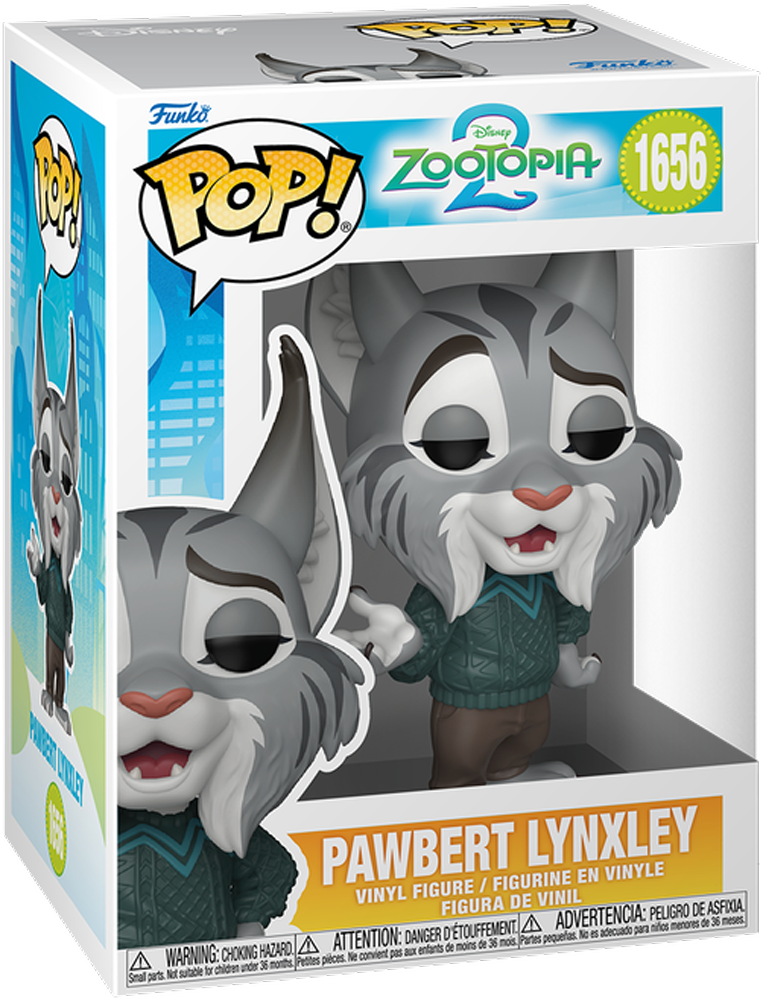 Zootopia 2 - Pawbert Lynxley Pop! Vinyl