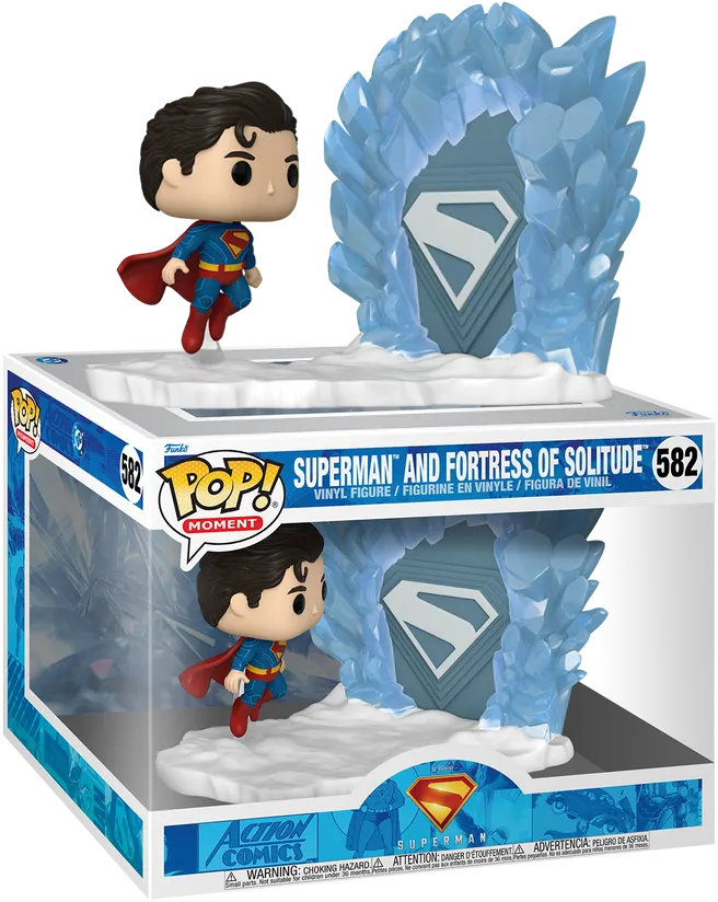 Superman (2025) - Superman & Fortress of Solitude Pop! Moment