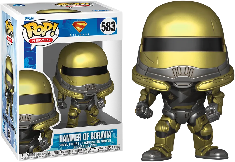 Superman (2025) - Hammer of Boravia (with chase) Pop! Vinyl