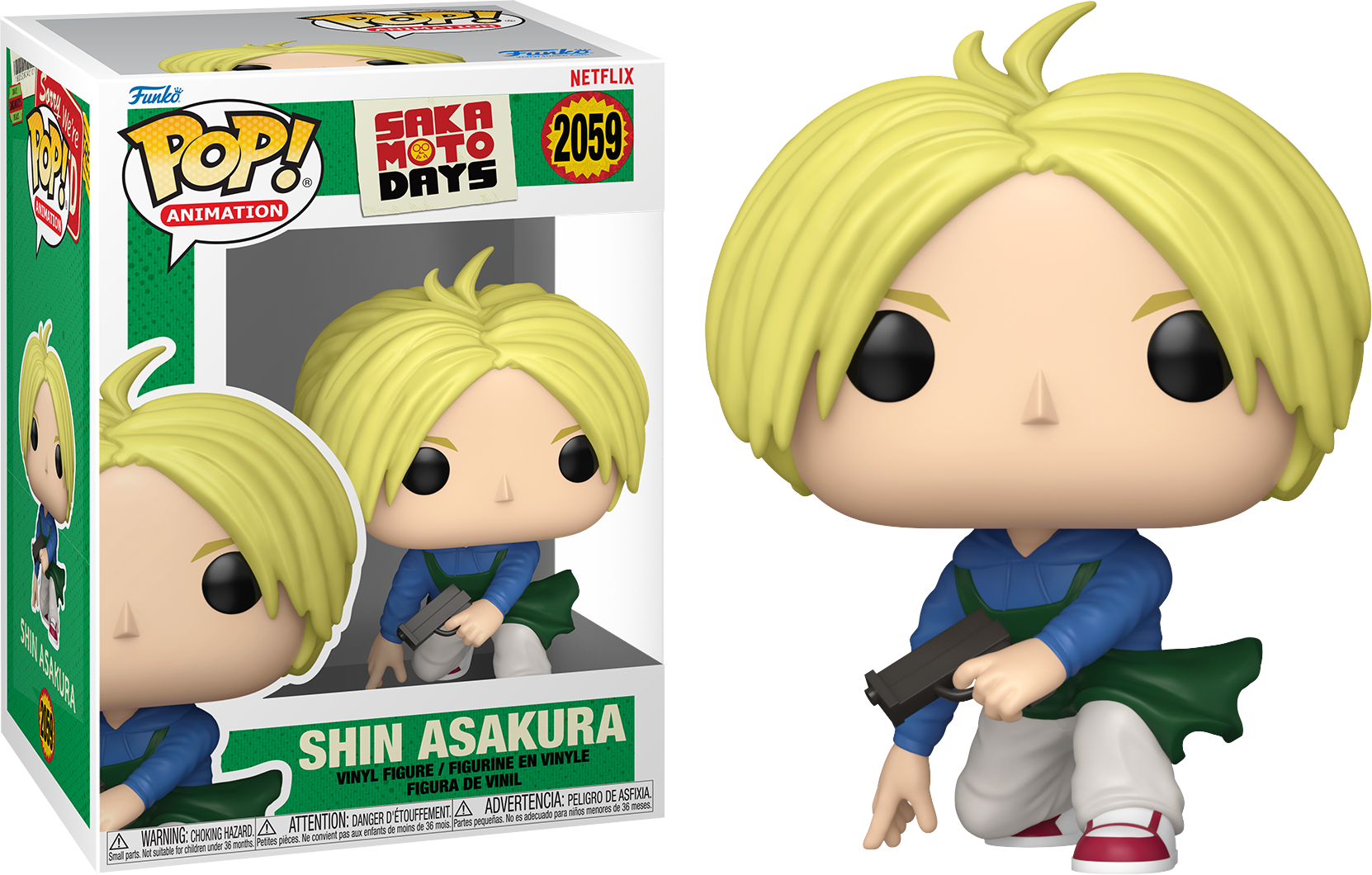 Sakamoto Days - Shin Pop! Vinyl